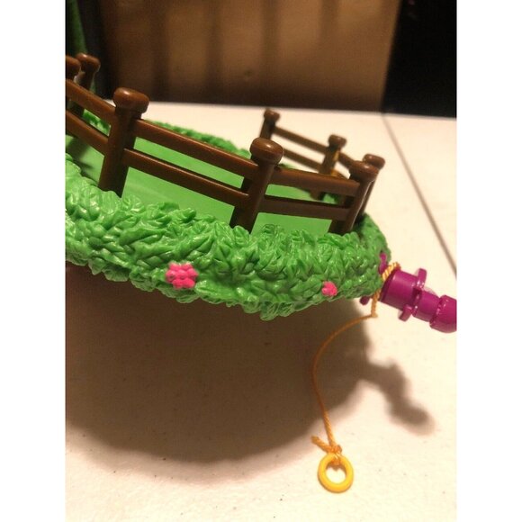 Lil Woodzeez Canopy Wood Fence  Treehouse Replacement Parts Lot - Picture 7 of 11